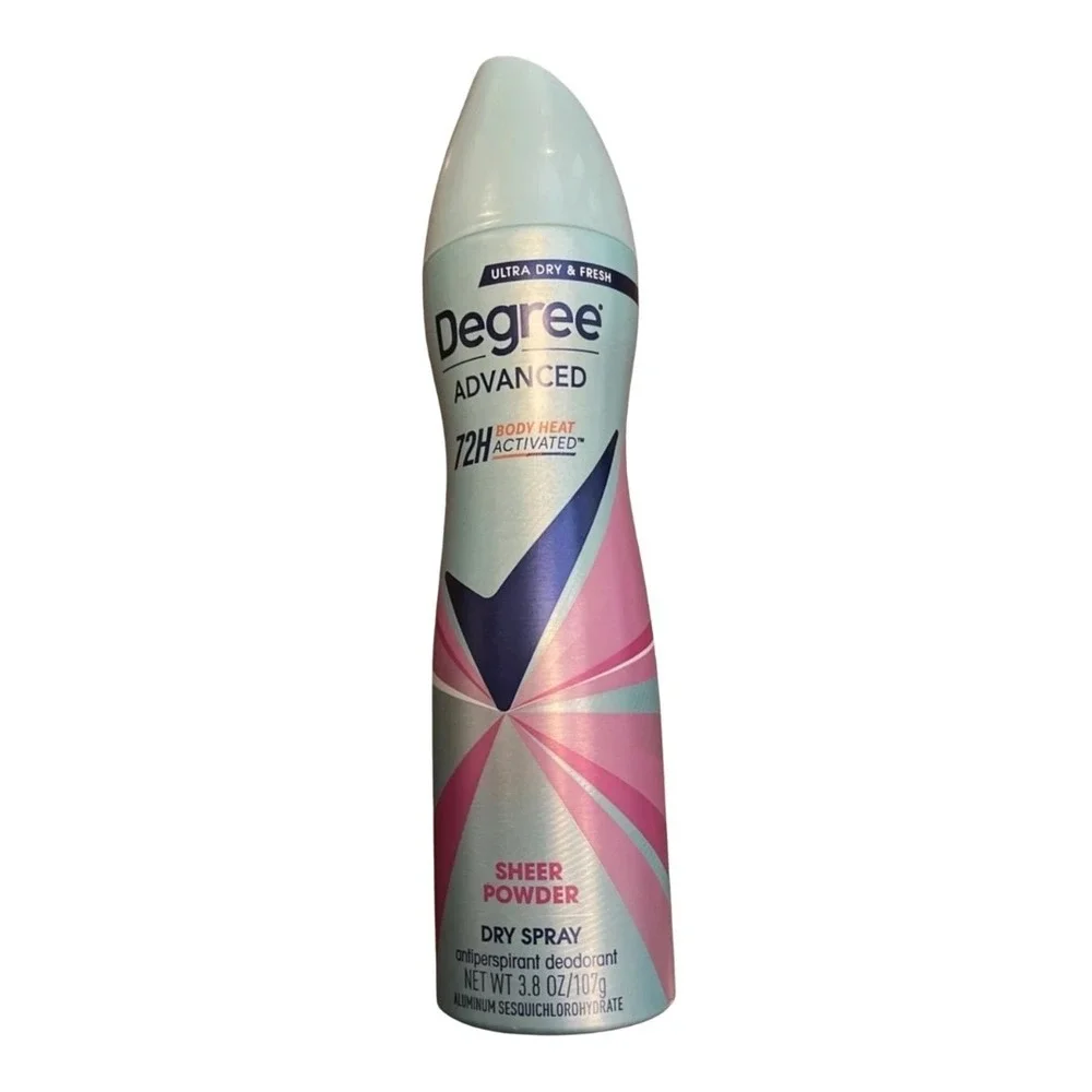 Degree Advanced 72H Sheer Powder Dry Spray Antiperspirant Deodorant Bin Deal